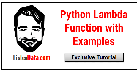 Python Lambda Function with Examples