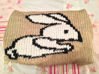 Light knit bunny jumper