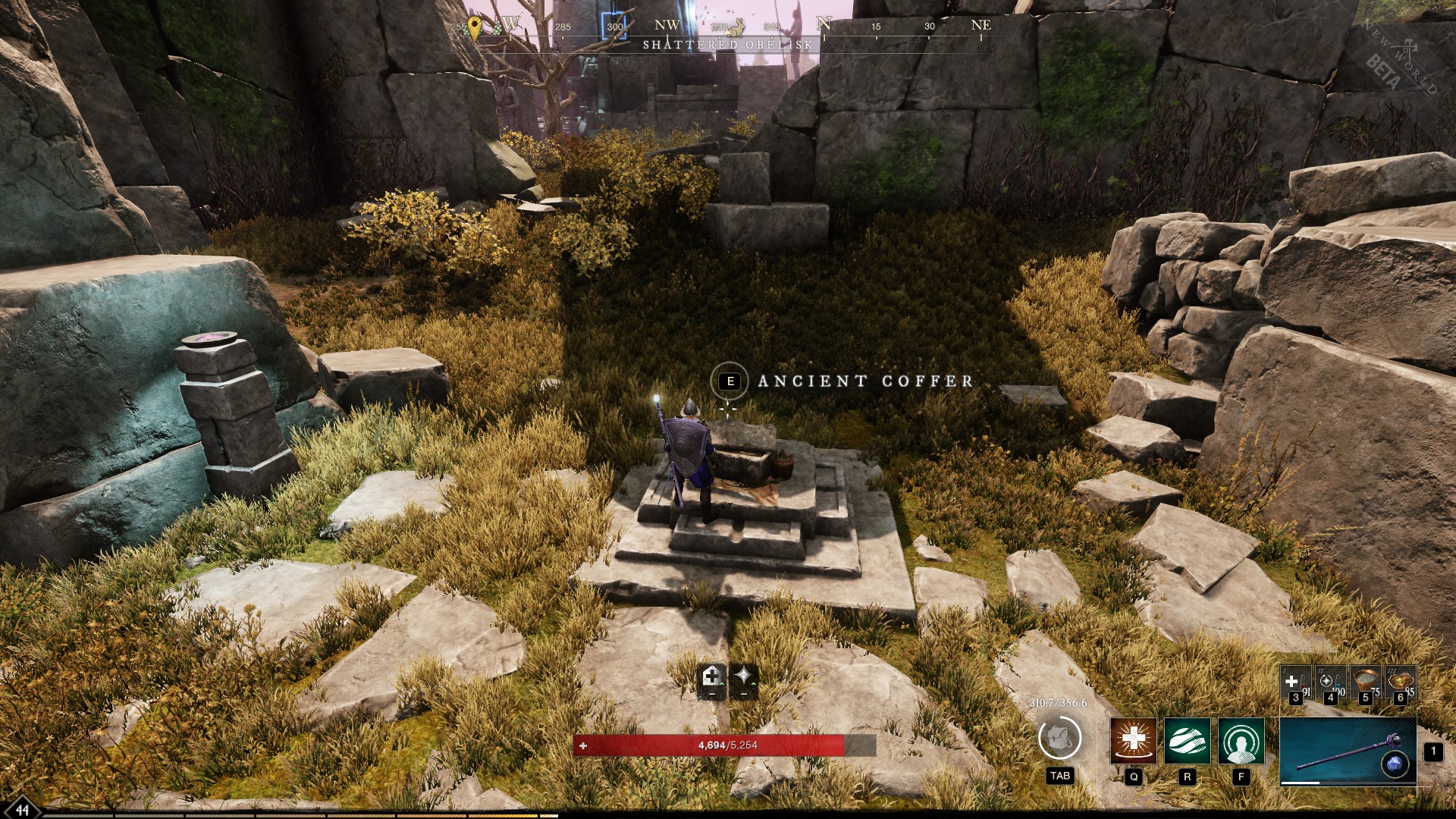 New World Shattered Obelisk chest locations