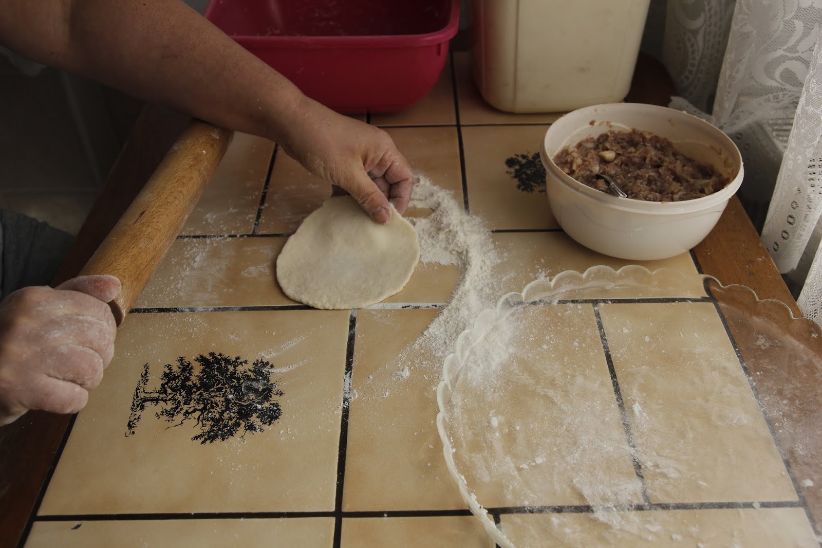 POLEN TOZU ÇİĞ BÖREK YAPIMI