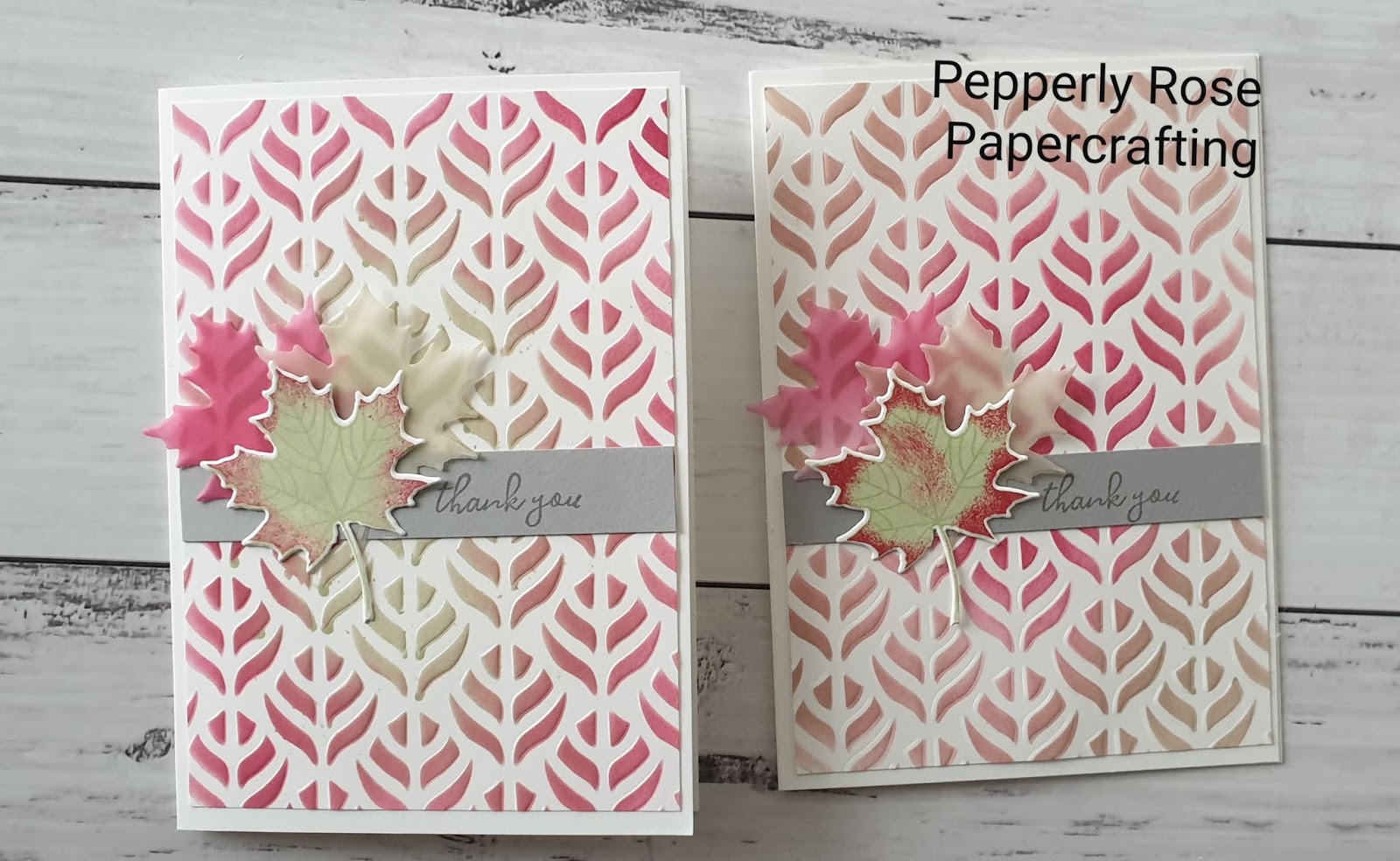 Pepperly Rose Papercrafting Stampin Up! Basic Pattern Decorative