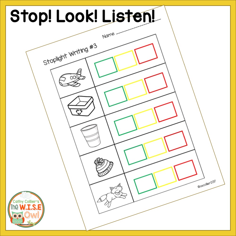 Stoplight Writing intervention for early writers The W.I.S.E. Owl