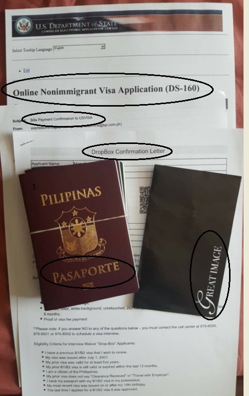 us tourist visa renewal drop box