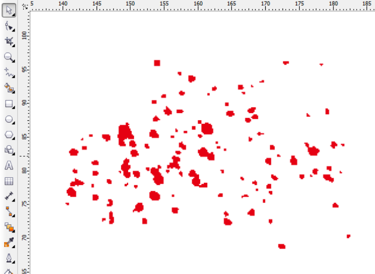 Cara Membuat Teks dengan Efek Bercak Tinta dengan CorelDRAW
