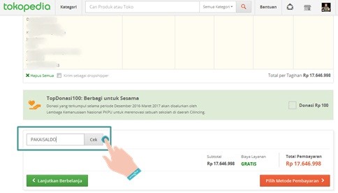 Trik Dapat Kode Promo Tokopedia Trik Dapat Kode Promo Tokopedia