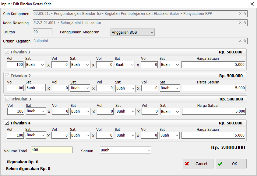 PEMBUKUAN KEUANGAN SEKOLAH APLIKASI RKAS KEMDIKBUD