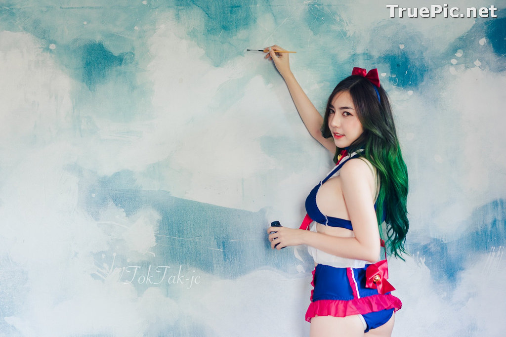 Image Thailand Model - Champ Phawida - Sailor Moon Lingerie - TruePic.net - Picture-10