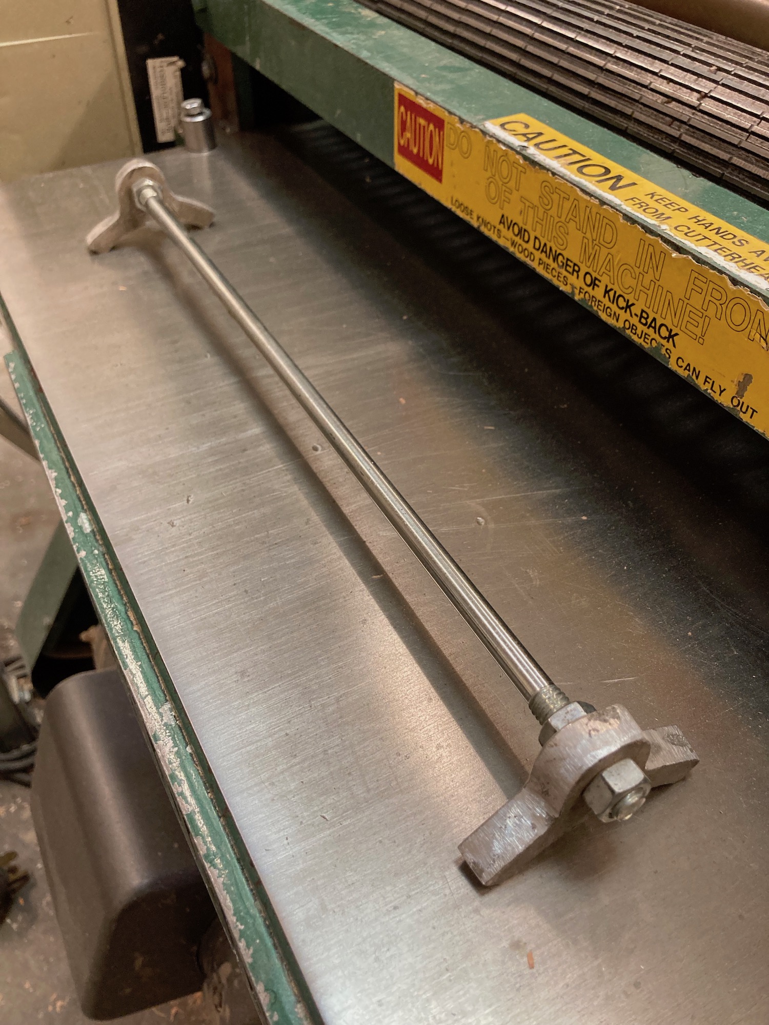 Let's Talk Wood Changing the knives on a Bridgewood planer