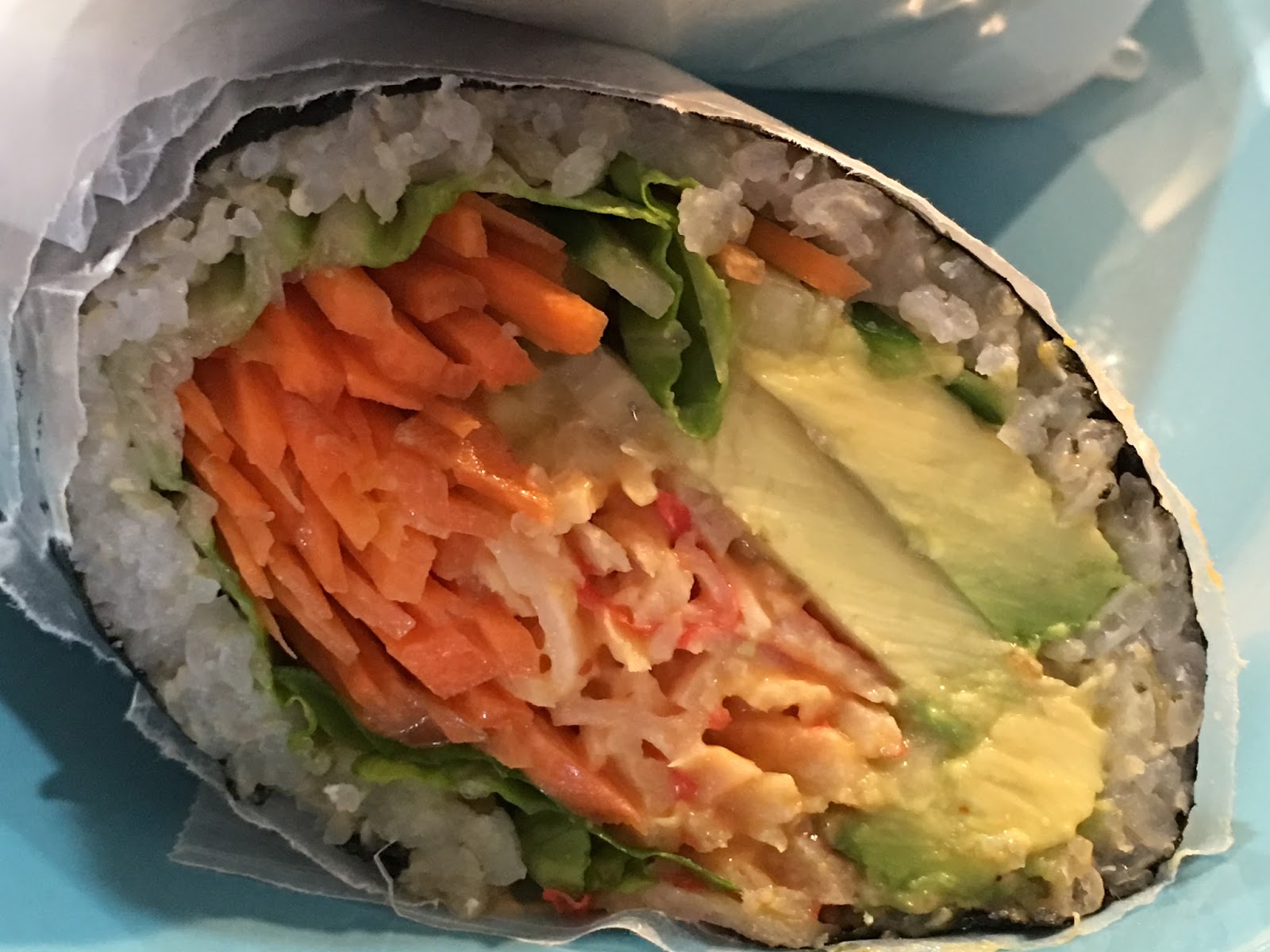 Mama Boo's Kitchen Sushi in a Blanket