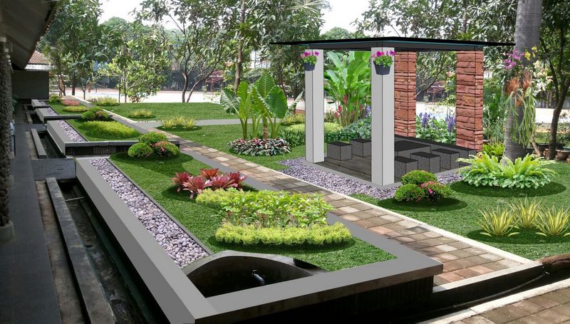 Manfaat dan Tips Membuat Desain Taman Sekolah | Pengadaan (Eprocurement)