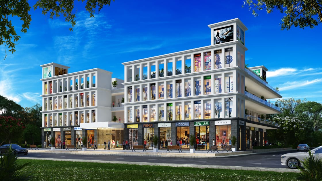 GLS Crown Plaza Shops, Sector4 Sohna Road South of Gurgaon