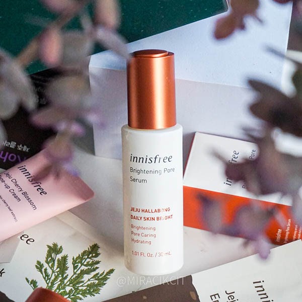 Review Innisfree Brightening Pore Serum — miracikcit