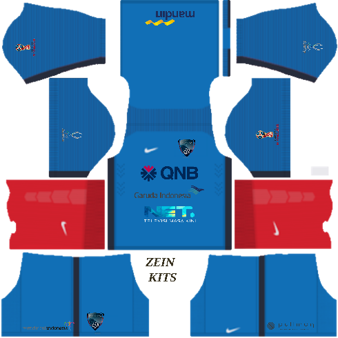 Kits DLS Pelita Bandung Raya and Logo 2022 Dream League Soccer - Masirawan