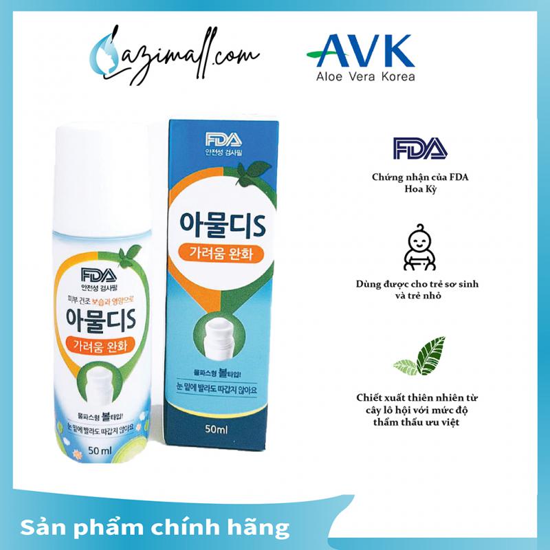 Lăn trị muỗi và côn trùng cắn AVK Amuldy S 50 ml chính hãng Hàn Quốc – Lazimall