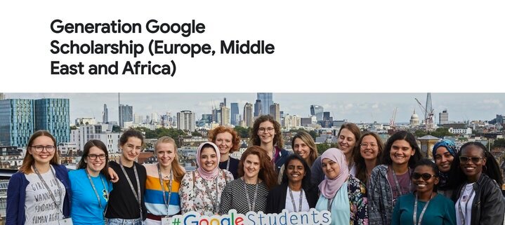 Generation Google Scholarship 2021 for Women
