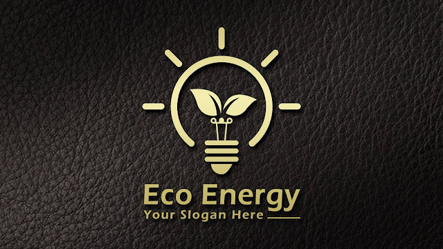 Eco Energy Light Bulb With Leaves Logo Design Free Download Eco Energy Light Bulb With Leaves Logo Design
