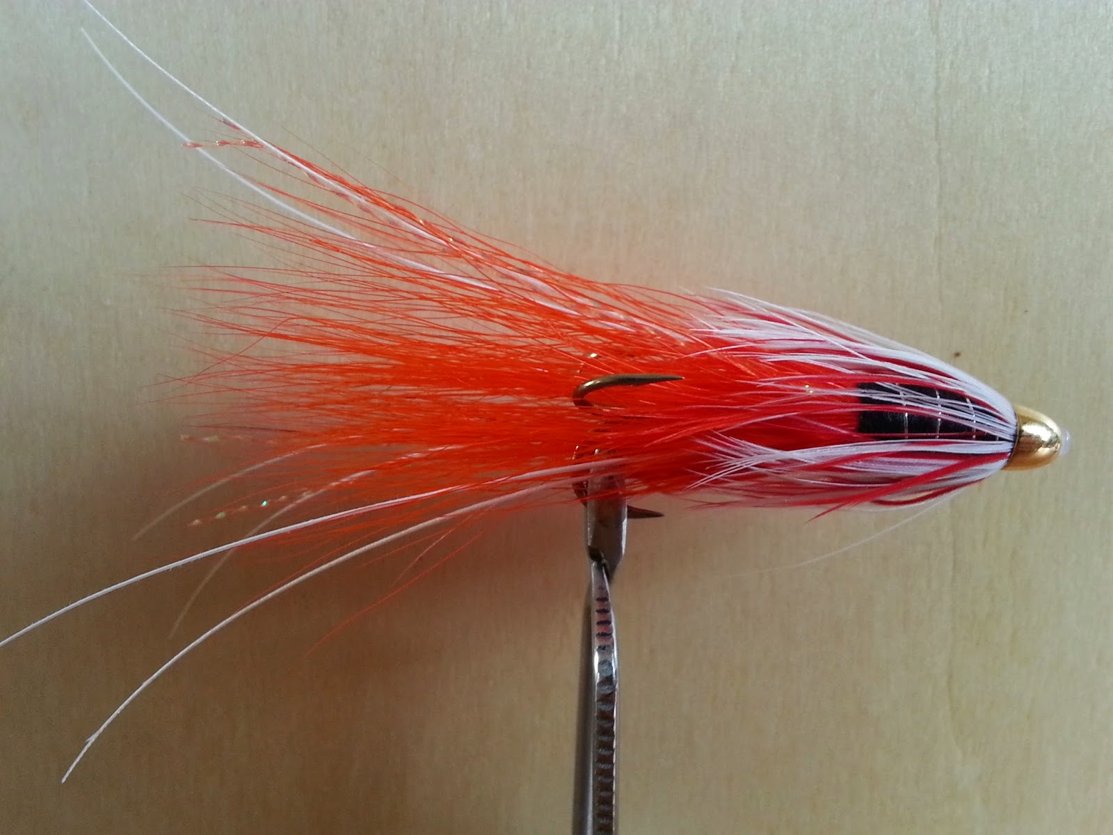 How To Tie Red Frances Salmon Tube Fly - Tying the Red Francis Shrimp Salmo...