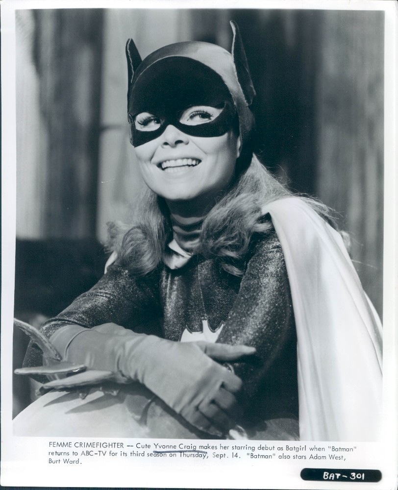 Pop Culture Safari!: Rare Yvonne Craig as Batgirl photos