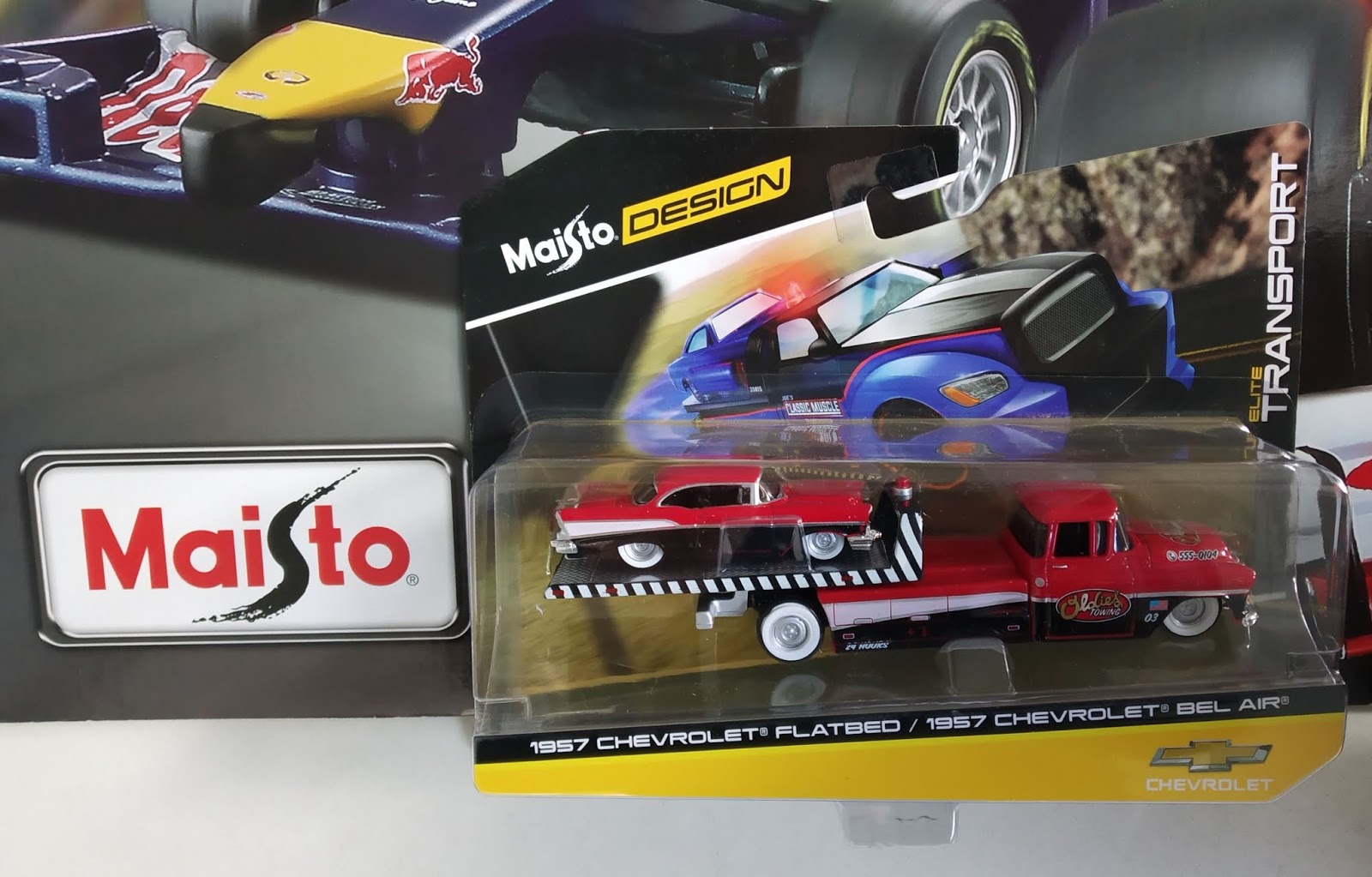 Maisto Design Elite Transport y Tow&Go 164
