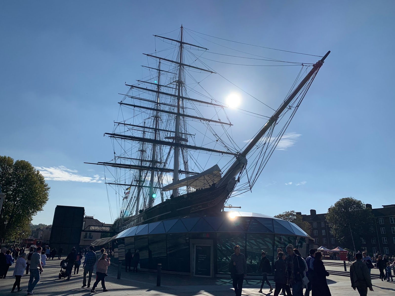 Visiting Cutty Sark In Greenwich With Children Counting To Ten