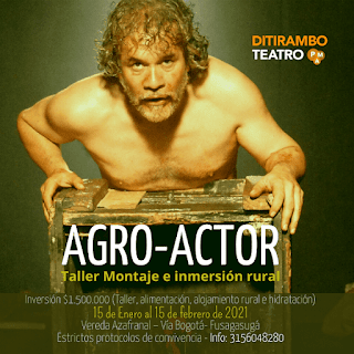 TALLER AGRO ACTOR Teatro Ditirambo