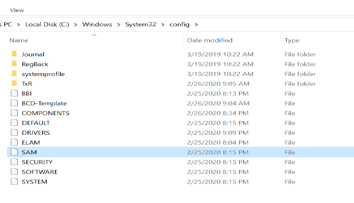 Where windows stores their passwords?? Hacking World