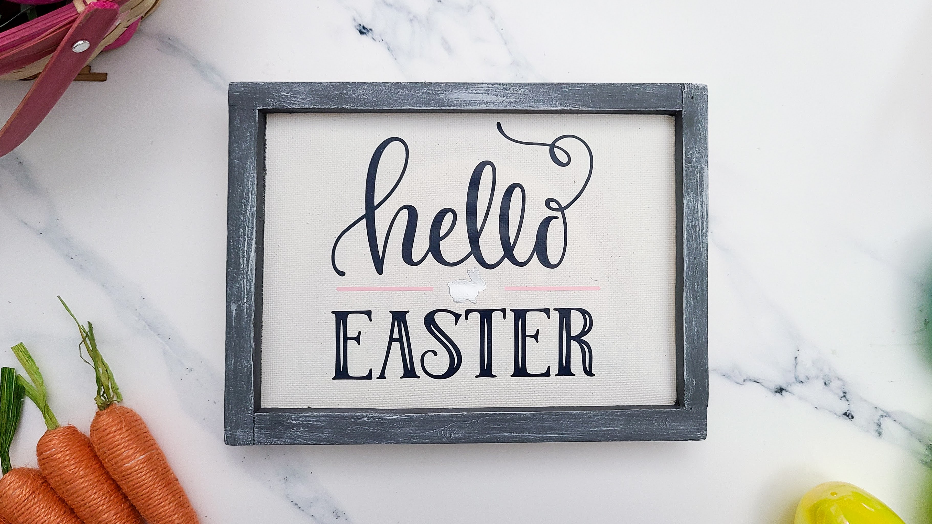 How to Make a Double Sided Reverse Canvas Sign Silhouette School