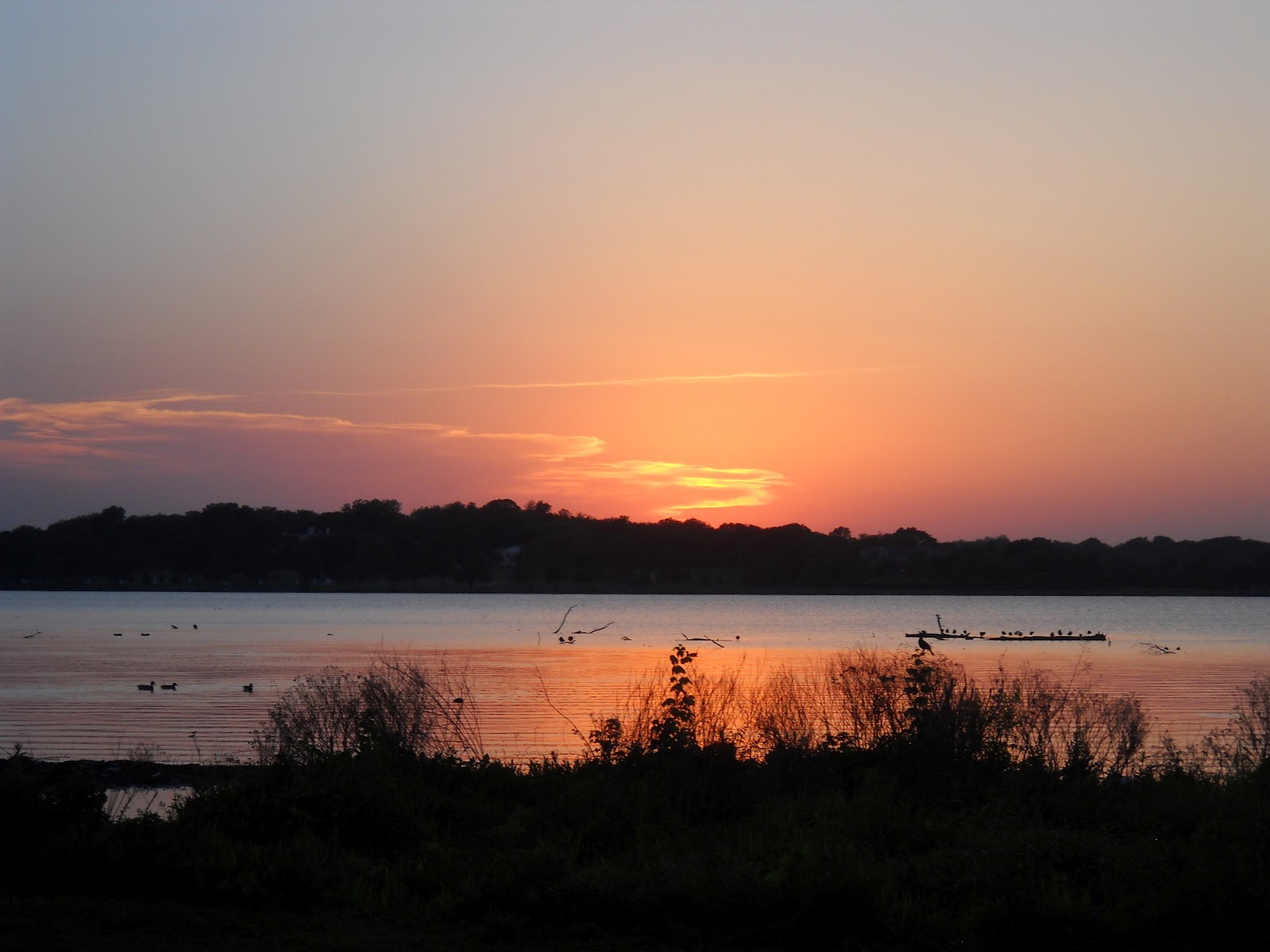 White Rock Lake, Dallas, Texas Spectacular Sunsets at Sunset Bay