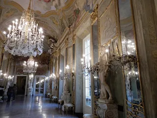ジェノヴァのMuseo di Palazzo Realeの鏡の間