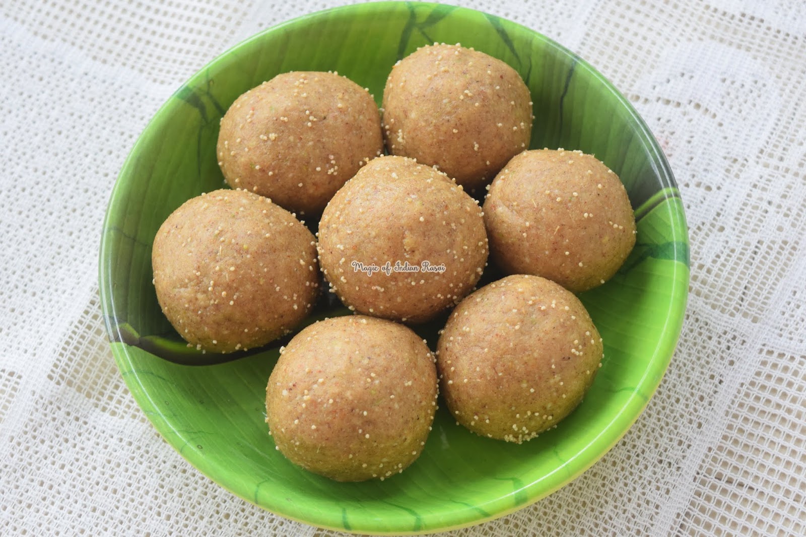 Multigrain Ladoo Recipe Magic of Indian Rasoi