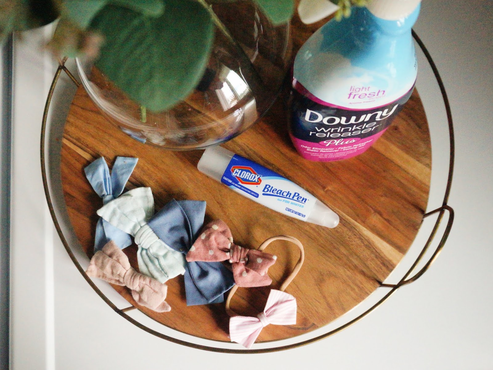 MAMA Jots How To Reshape Hair Bows // And Clean Them