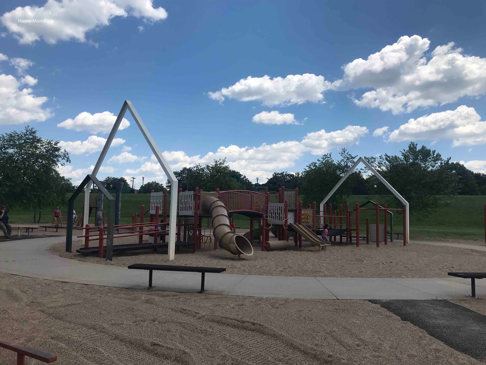 Hawaii Mom Blog Visit Minnesota Harriet Island Park Playground