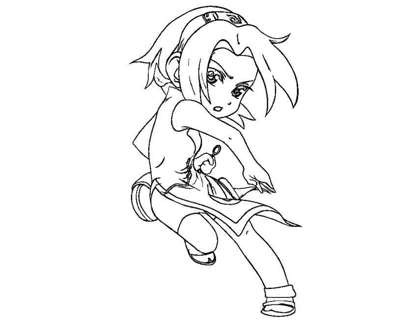 sakura haruno coloring pages - photo #14