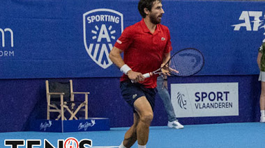 Cuevas derrotó a Dellien y va por Murray en la R2 del ATP de Amberes