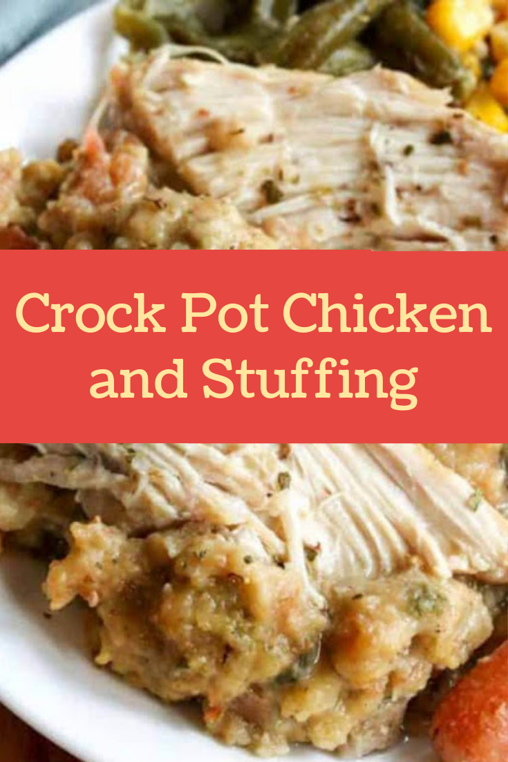 Crock Pot Chicken and Stuffing