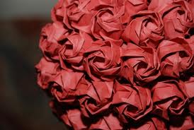 origami flower ball