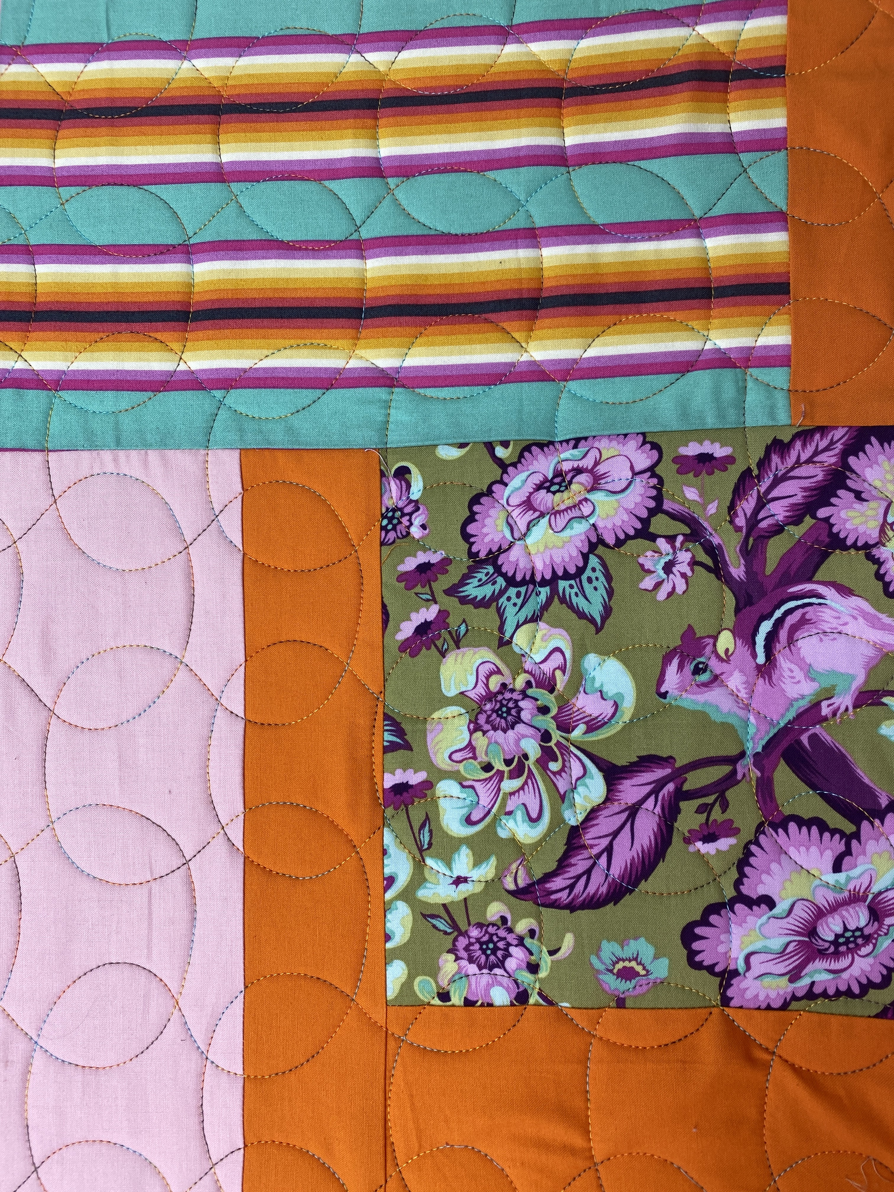 Sylvania Quilting: Vacation Project 19 - Tula Pink Chipper quilt