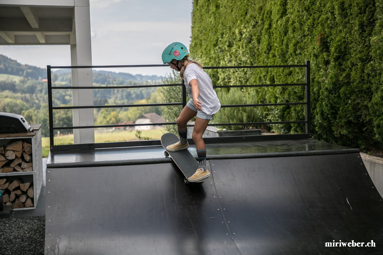 blog schweiz miriweber.ch DIY SKATE MINI RAMP
