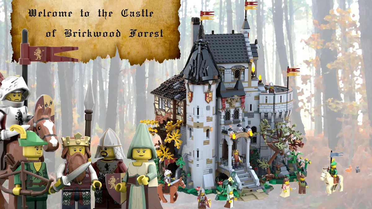 レゴ(R)アイデアで『ブリックウッドの森の城』が製品化レビュー進出！2021年第1回1万サポート獲得デザイン紹介