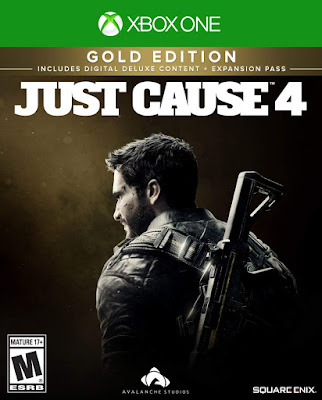 Just Cause 4 Game Cover Xbox One Gold Edition