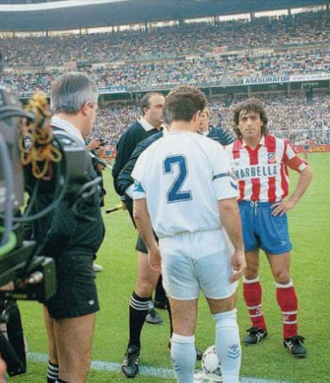 Paulo Futre , Atlético de Madrid. 1988