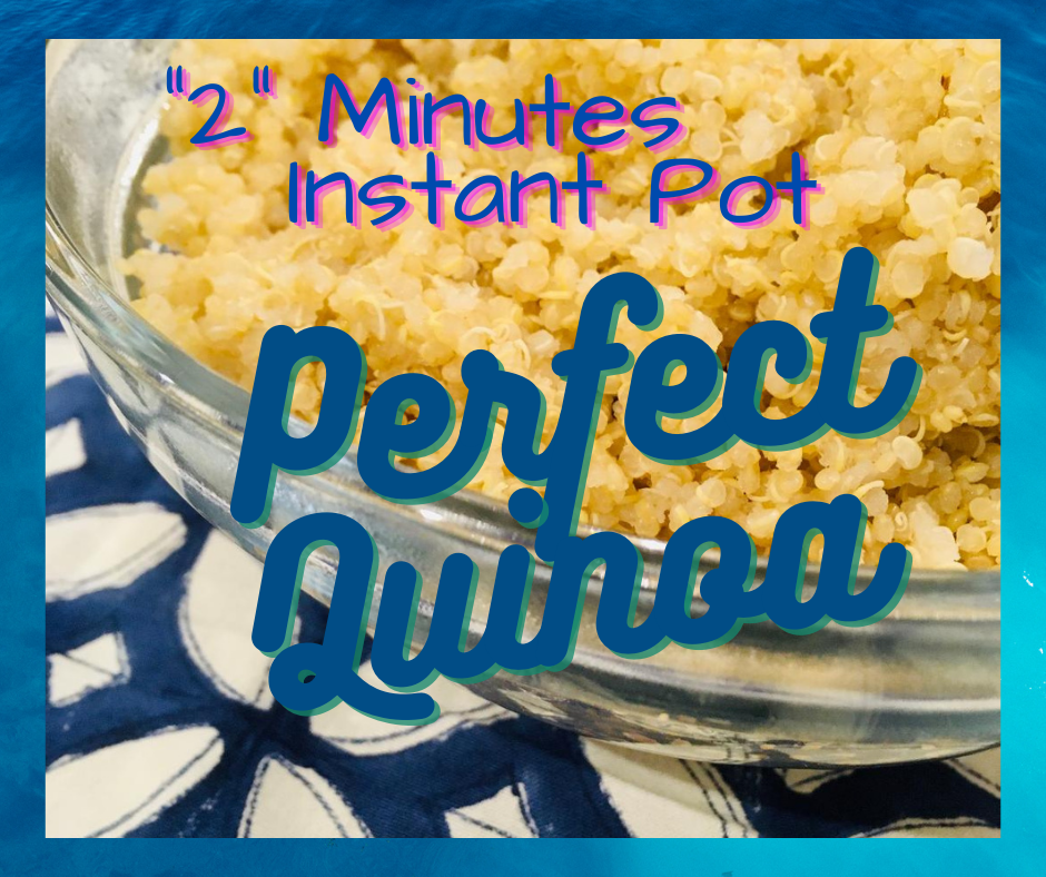 Gluten Free A-Z : Light and Fluffy Quinoa Made in the Instant Pot
