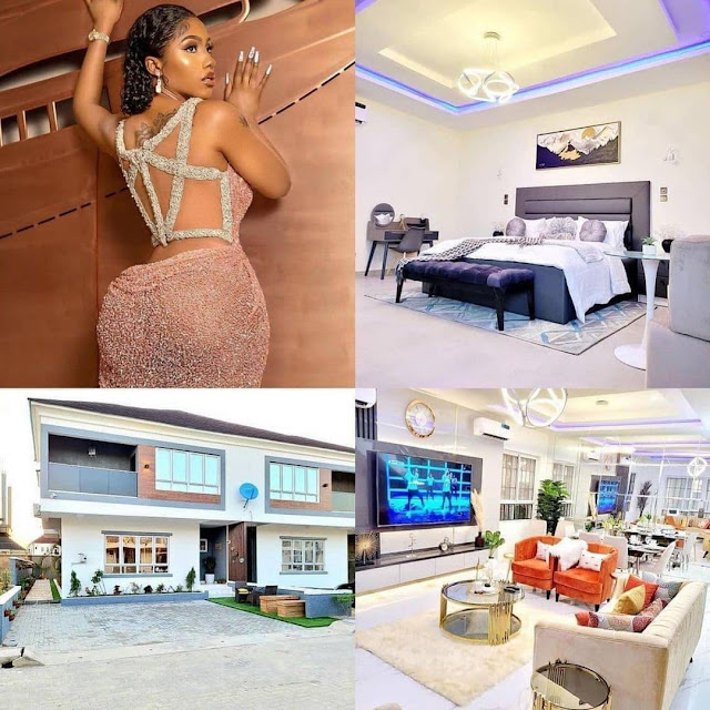 Check out the Interior part of Mercy Eke house which got Nigerians talking about