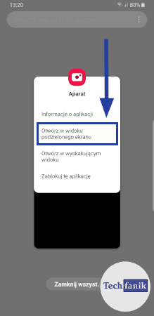 Dodatkowe funkcje przy ostatnich aplikacjach