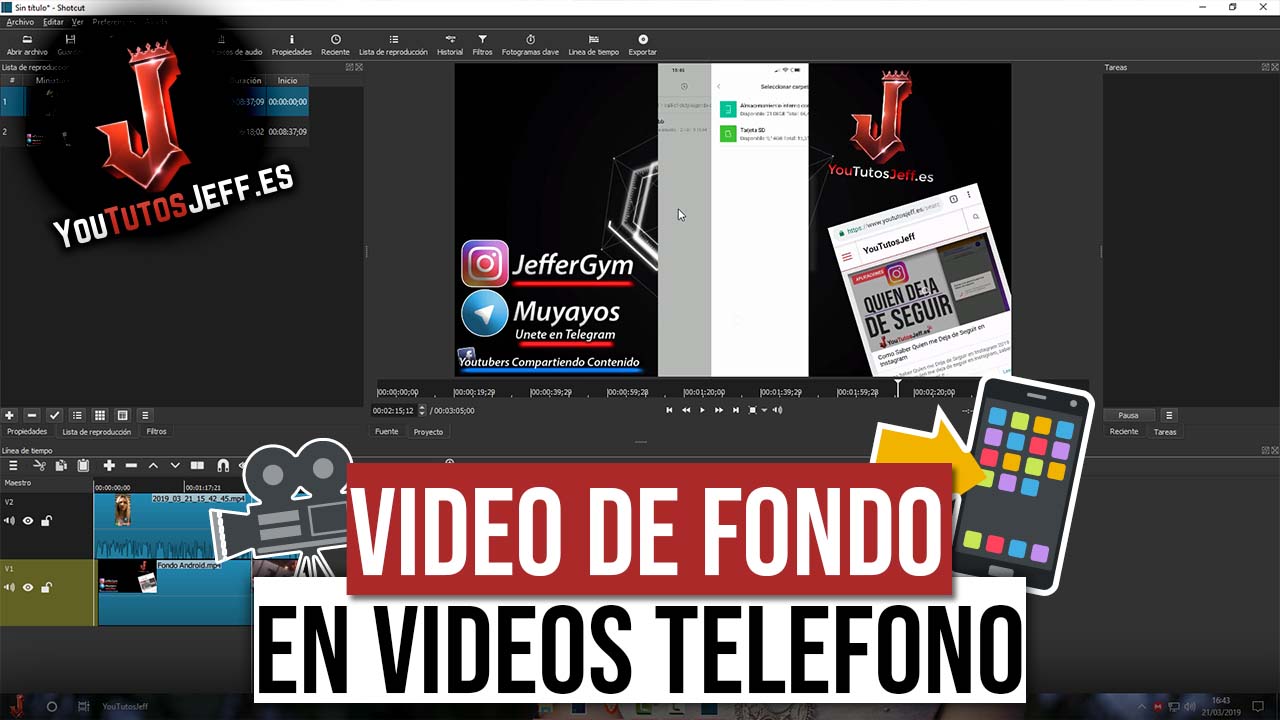 Como Poner Vídeo de Fondo en Vídeos Android