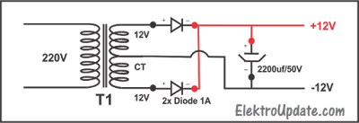 Rangkaian Power Supply DC Sederhana dan Prinsip Kerjanya - Elektro Update