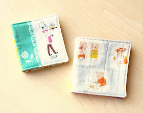 Pocket Picture Book Tutorial by Heidi Staples for Fabric Mutt