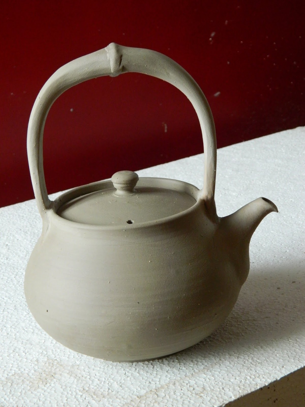 Pots and Tea Ceramic Tea Kettles in process