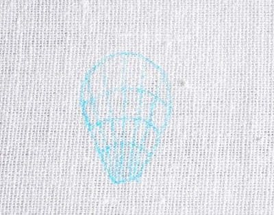 Vẽ sơ đồ lưới cho mẫu thêu