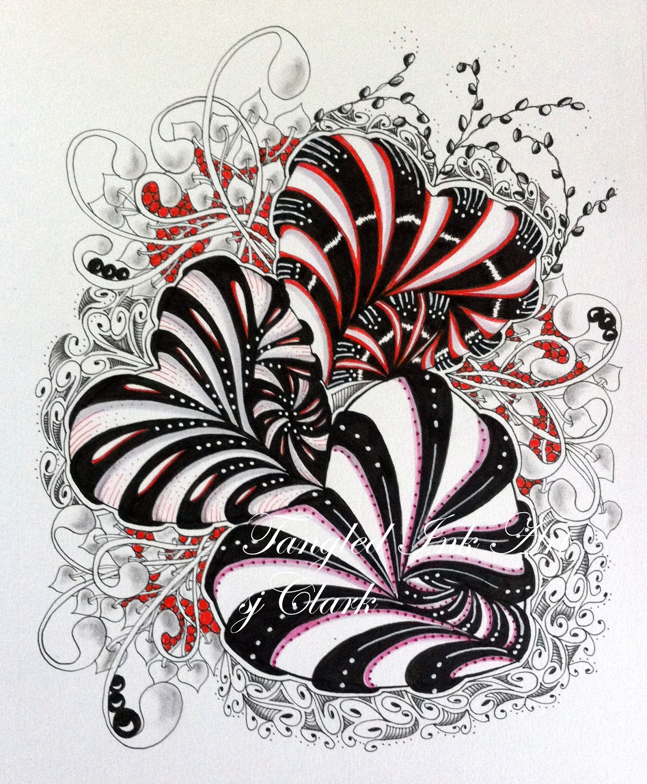 Tangled Ink Art : MY ZENTANGLE INSPIRED ART GALLERY